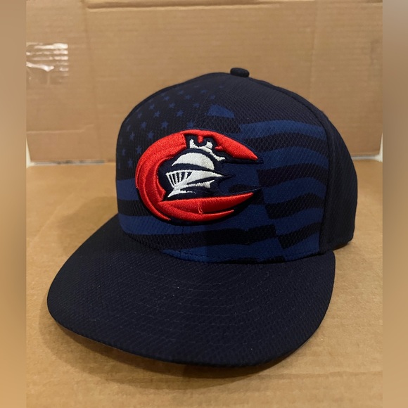 New Era - MiLB Charlotte Knights 4th of July Edition Fitted Hat - 7 5/8 - Blue - Picture 1 of 3